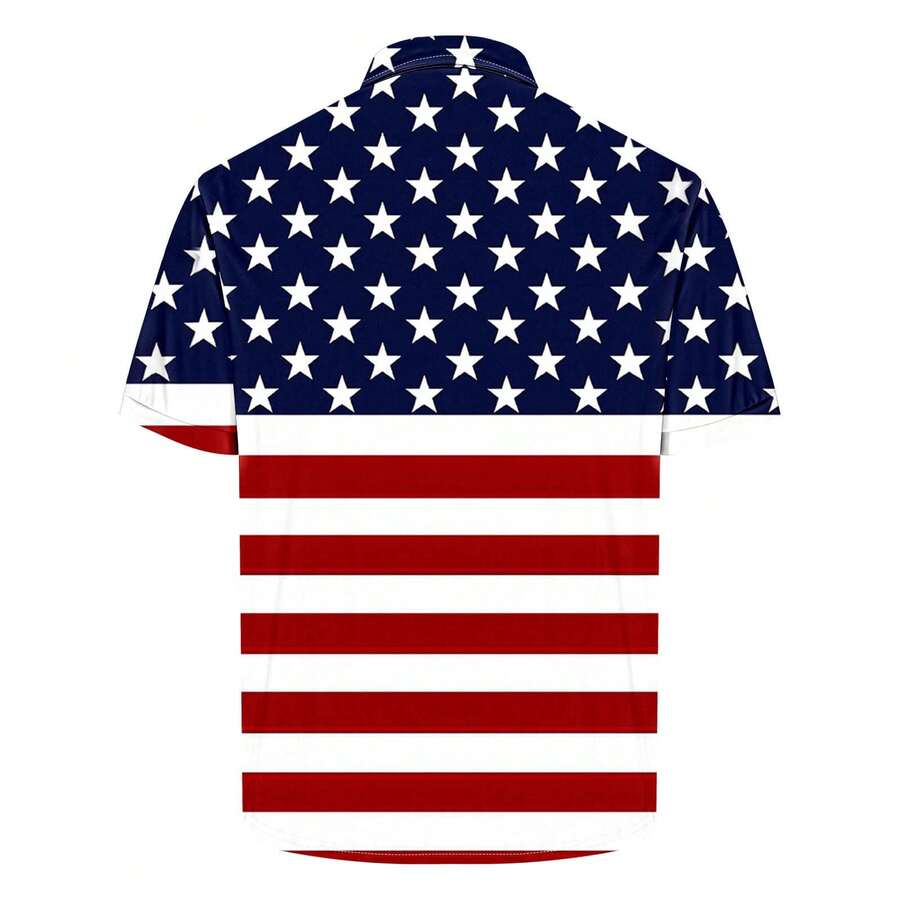 Polo Shirt Pique - 액티브 남성용 클래식 클린 스타즈 스트라이프