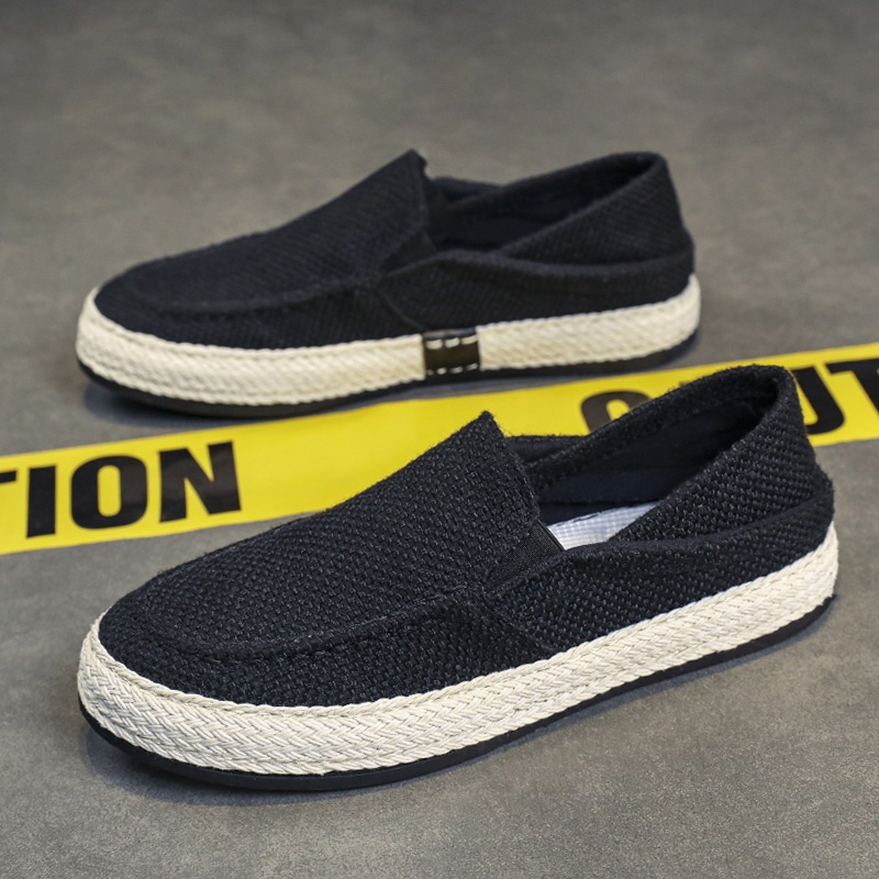 Espadrille Slip On - 가벼운 남성용 에스파드리유 슬립온 스니커즈 편안한