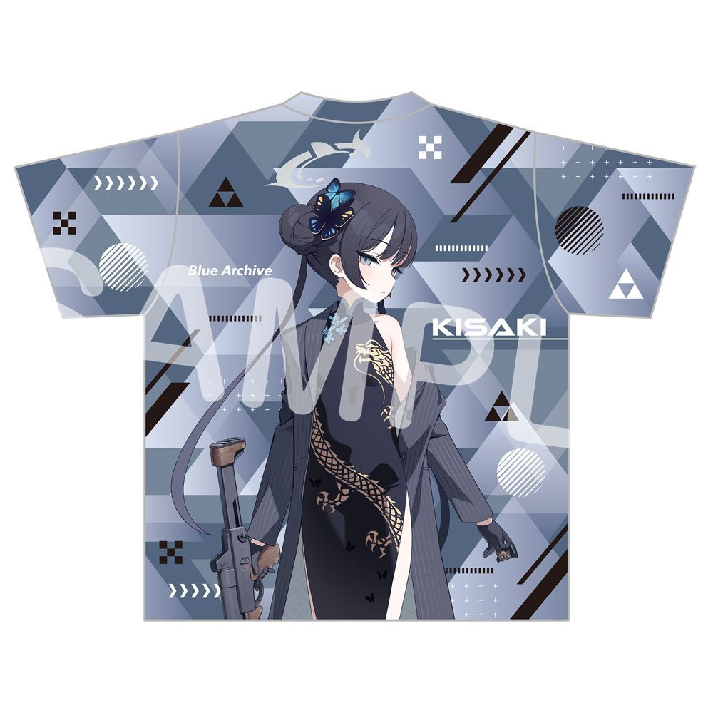 Tee Graphic Print - Blue Archive Ryūge Kisaki 그래픽 T