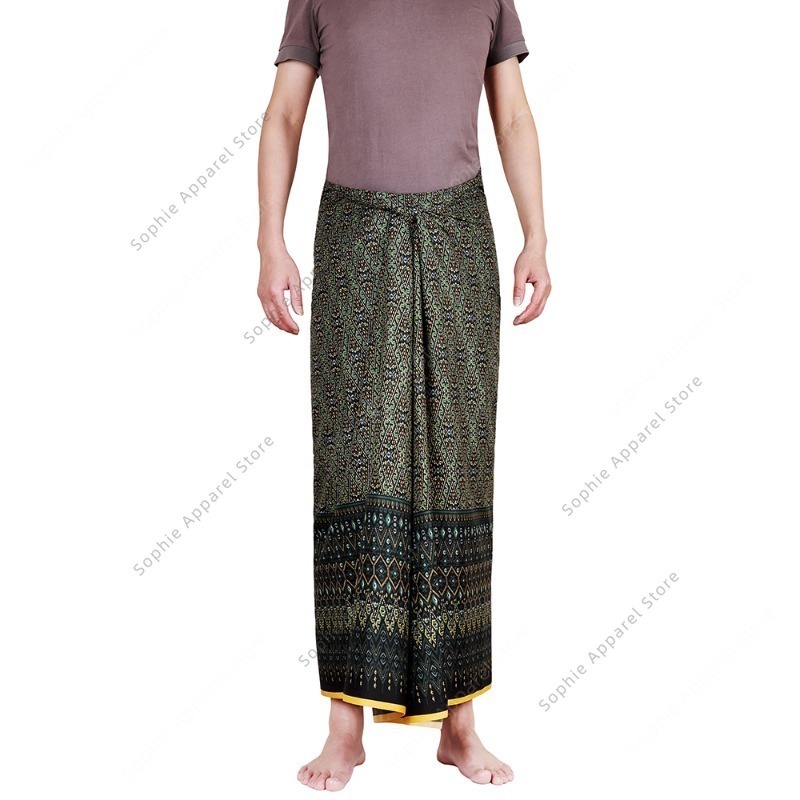 Sarong Men Wrap - 바틱 사롱 비치 랩 튜브 스커트