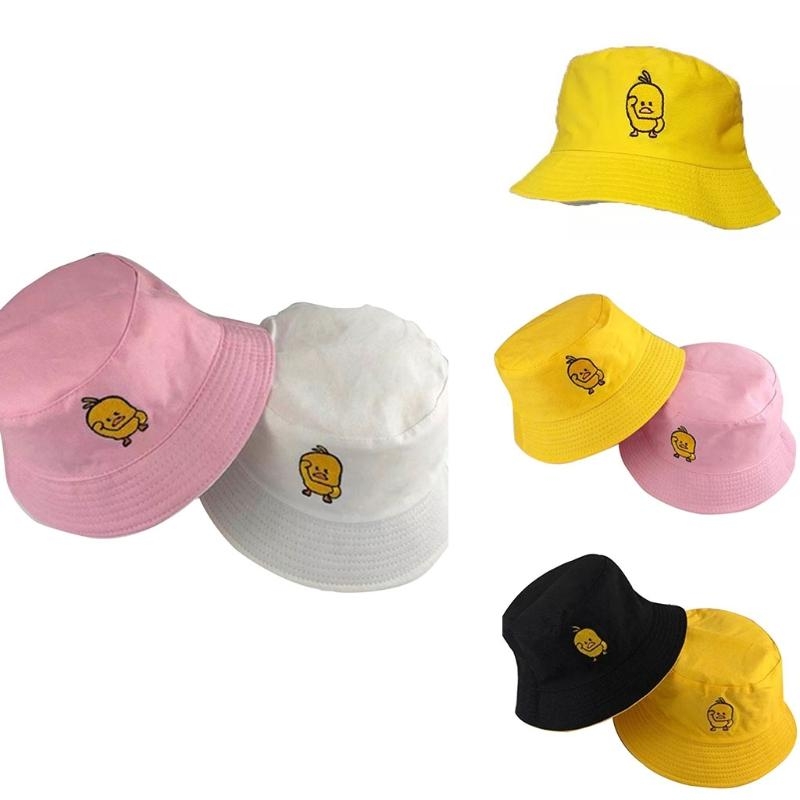 Packable Hat Nylon - 여성 남성 여름 옐로우 오리 수
