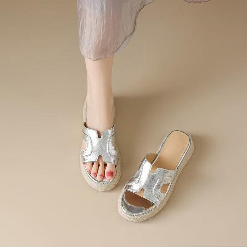 Espadrille Slip On - 2026 신상 여성 에스파드리유 뮬 플랫폼