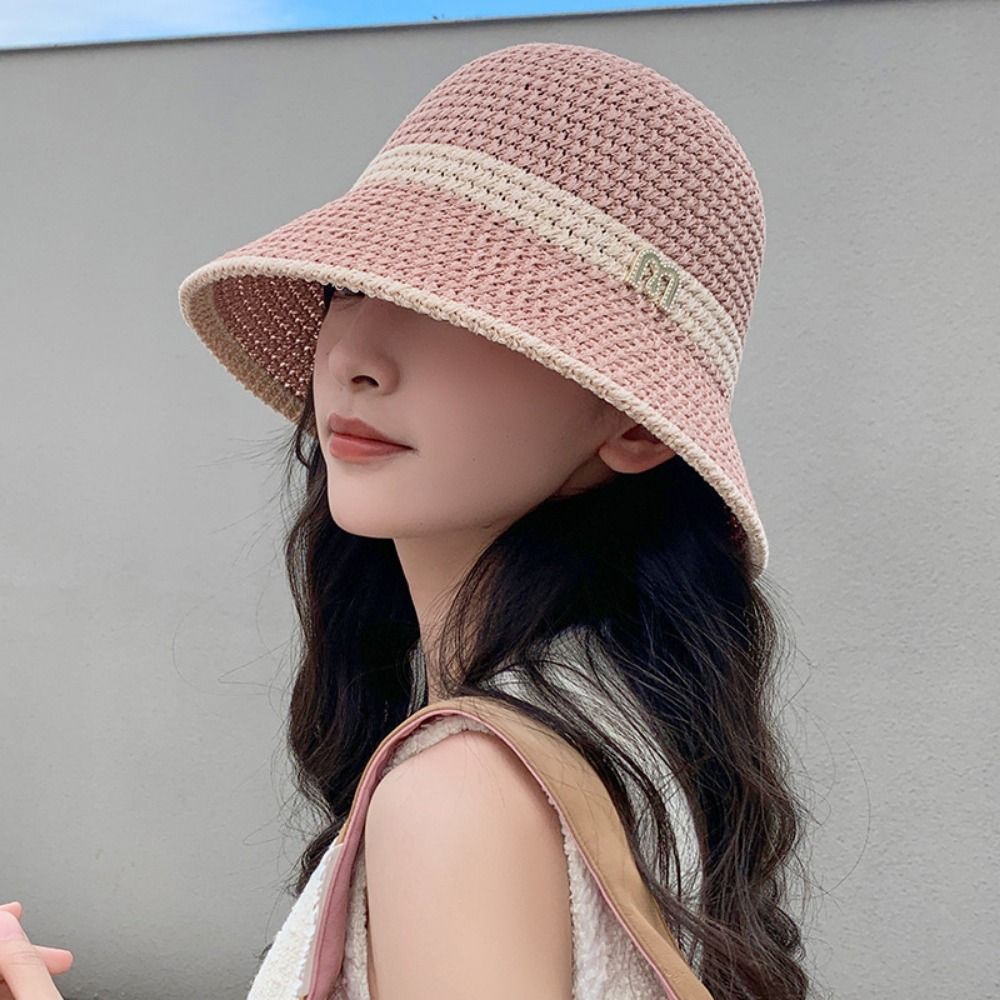 통기성 우수하고 우아한 리본 장식의 접이식 챙넓은 여성 - Bucket Hat Straw 리뷰 및 가격