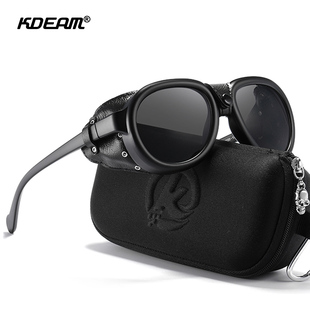 KDEAM 파일럿 선글라스 Steampunk 남성용 A - Sunglasses Aviator Polarized 리뷰 및 가격