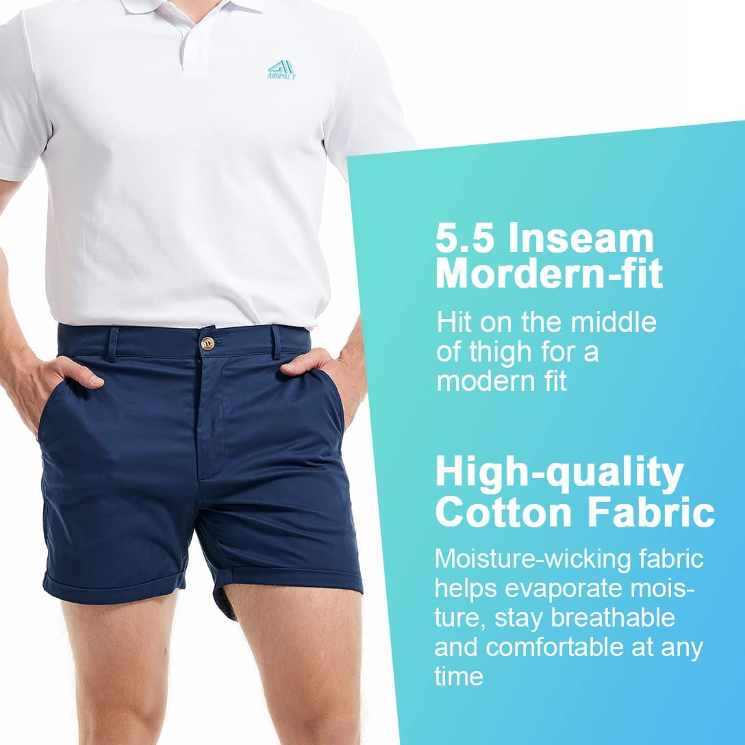 AIMPACT Men's Summer Slim-fit  - Shorts Chino Slim 리뷰 및 가격