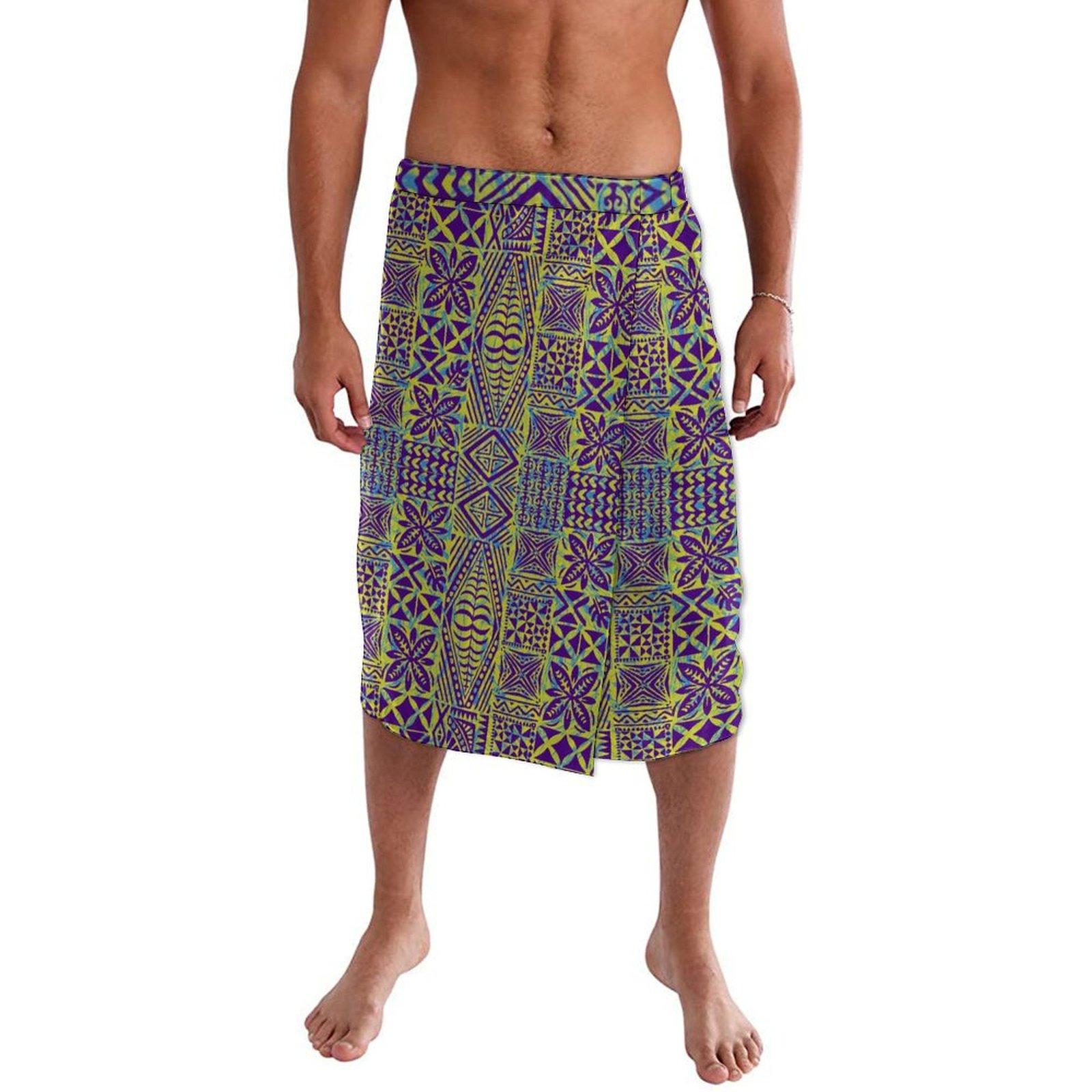 여름 태평양 제도 전통 폴리네시아 해변 앞치마 맞춤형  - Sarong Men Wrap 리뷰 및 가격
