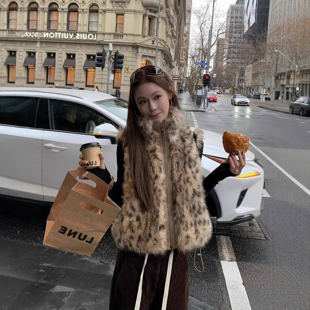 여성용 인조 모피 조끼 코트 짧은 모피 재킷 양면 지퍼 - Short Linen Drawstring 리뷰 및 가격