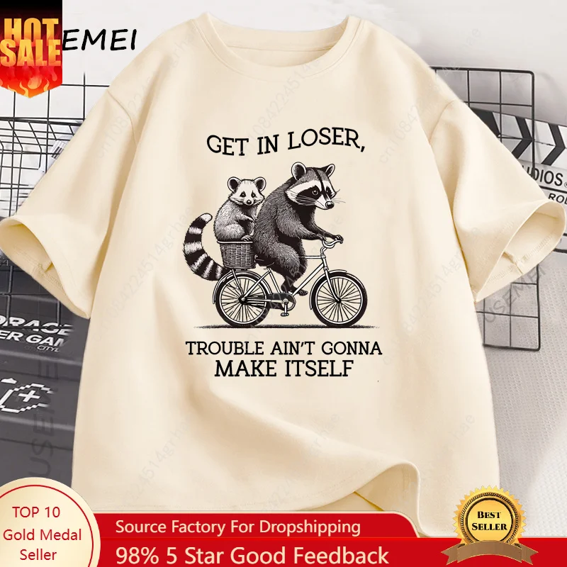 Get in Loser T Shirt Funny Rac - Tee Graphic Print 리뷰 및 가격