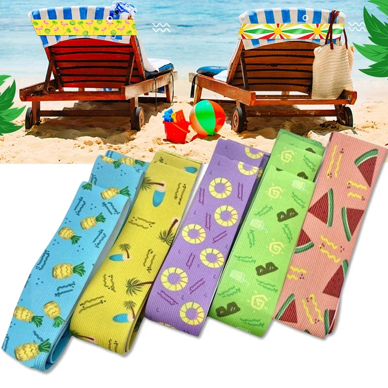 해변 의자 용 5Pcs 대형 수건 밴드 크루즈 의자 수 - Beach Towel Large 리뷰 및 가격