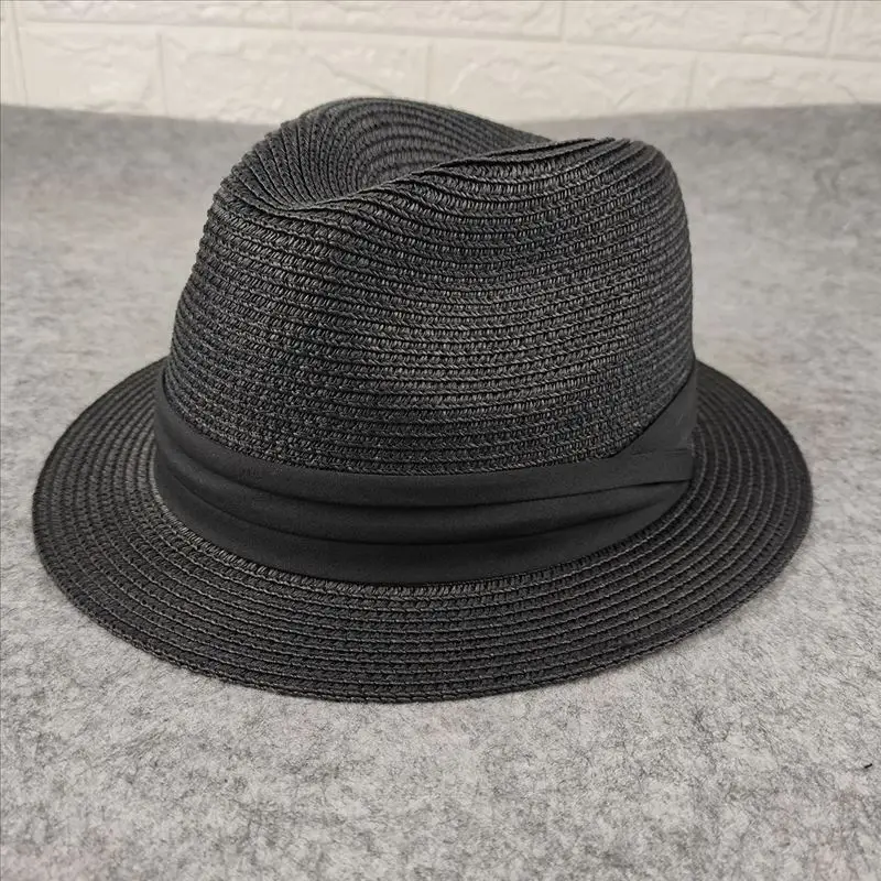 새로운 빅 사이즈 좁은 챙 4cm 태양 모자 여름 캐주 - Bucket Hat Straw 리뷰 및 가격