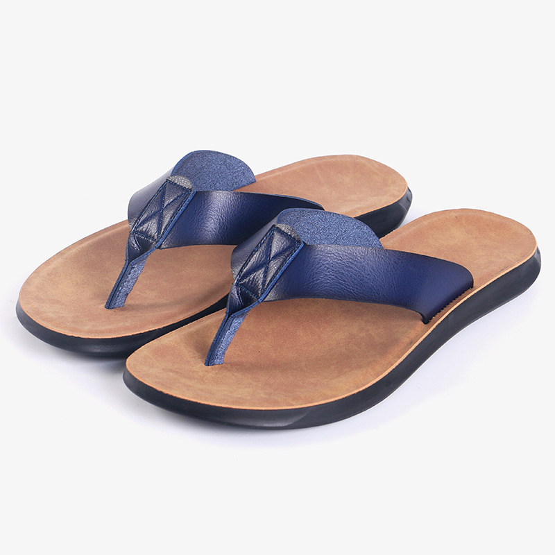 38-47 남성용 새 이탈리아 가죽 플립플롭 캐주얼 쿨 - Flip Flop Leather Men 리뷰 및 가격
