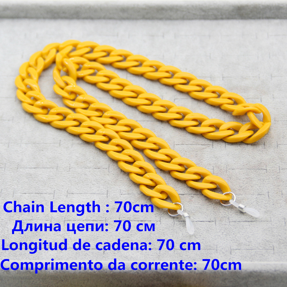 새로운 패션 아크릴 안경 체인 홀더 코드 독서 선글라스 - Sunglass Retainer Cord 리뷰 및 가격