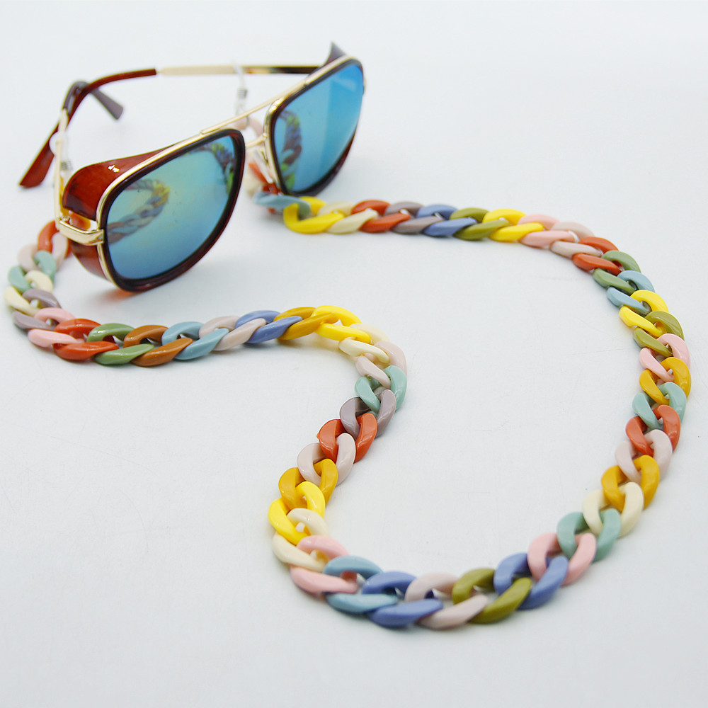새로운 패션 아크릴 안경 체인 홀더 코드 독서 선글라스 - Sunglass Retainer Cord 리뷰 및 가격