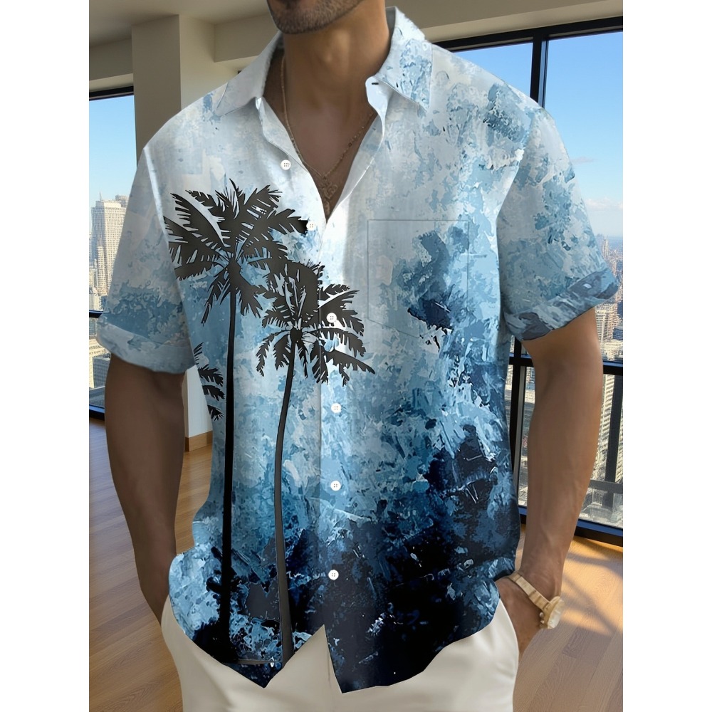미니멀 잉크 텍스처 라펠 리조트 셔츠 멀티 행사용 의류 - Resort Shirt Floral 리뷰 및 가격