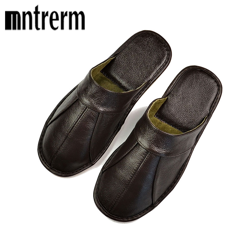 Mntrerm-봄 슬립온 남성 슬리퍼, 부드럽고 편안한 - Flip Flop Leather Men 리뷰 및 가격