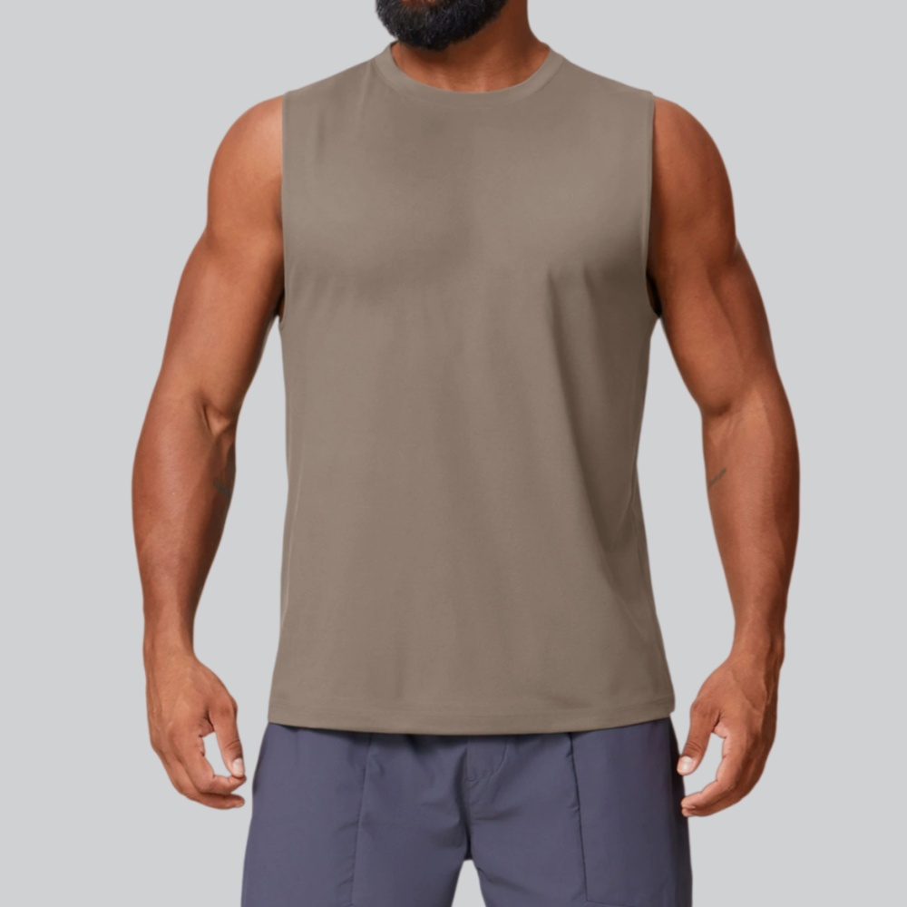 남성 피트니스 탱크탑 여름 솔리드 컬러 스포츠 베스트  - Tank Top Muscle 리뷰 및 가격