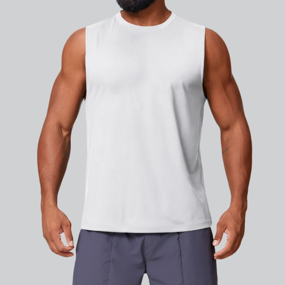 남성 피트니스 탱크탑 여름 솔리드 컬러 스포츠 베스트  - Tank Top Muscle 리뷰 및 가격