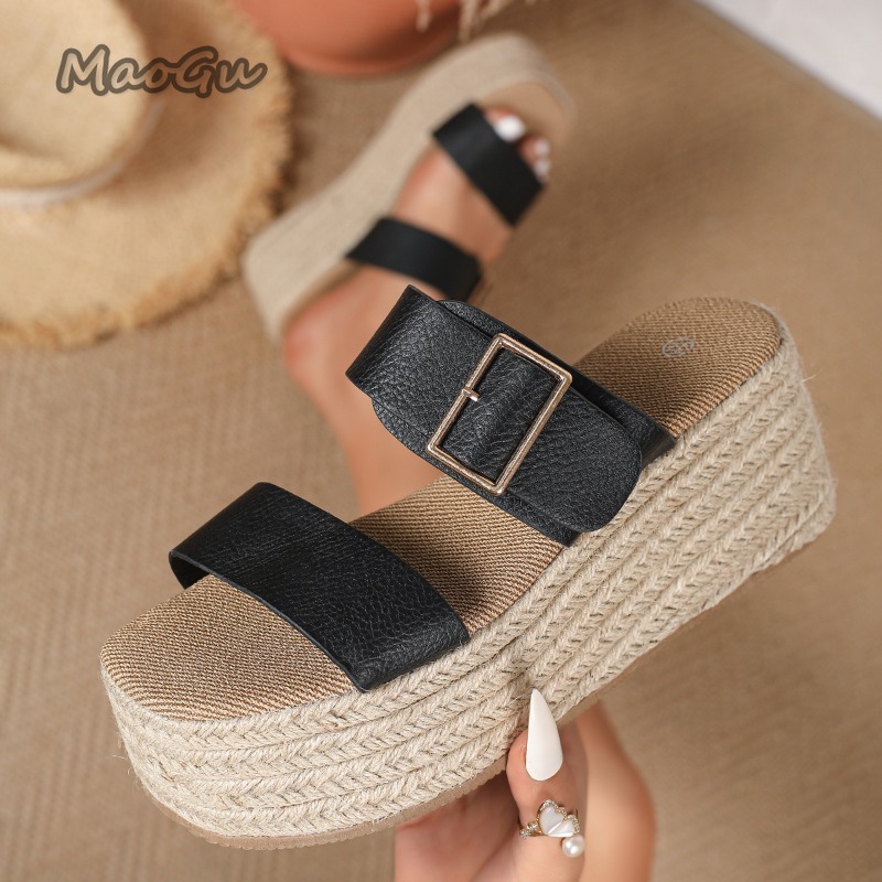 2026 여성용 에스파드리유 플랫폼 슬라이드 샌들 버클 - Espadrille Slip On 리뷰 및 가격