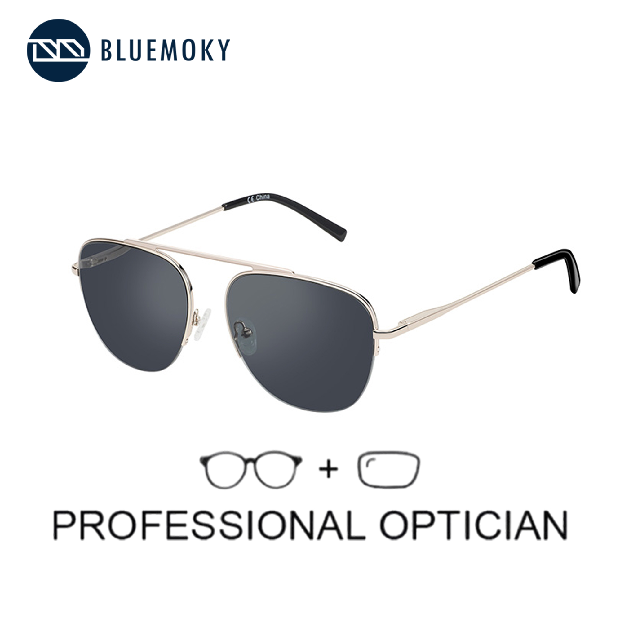 BLUEMOKY 패션 편광 처방 선글라스, 비행사 프로 - Sunglasses Aviator Polarized 리뷰 및 가격