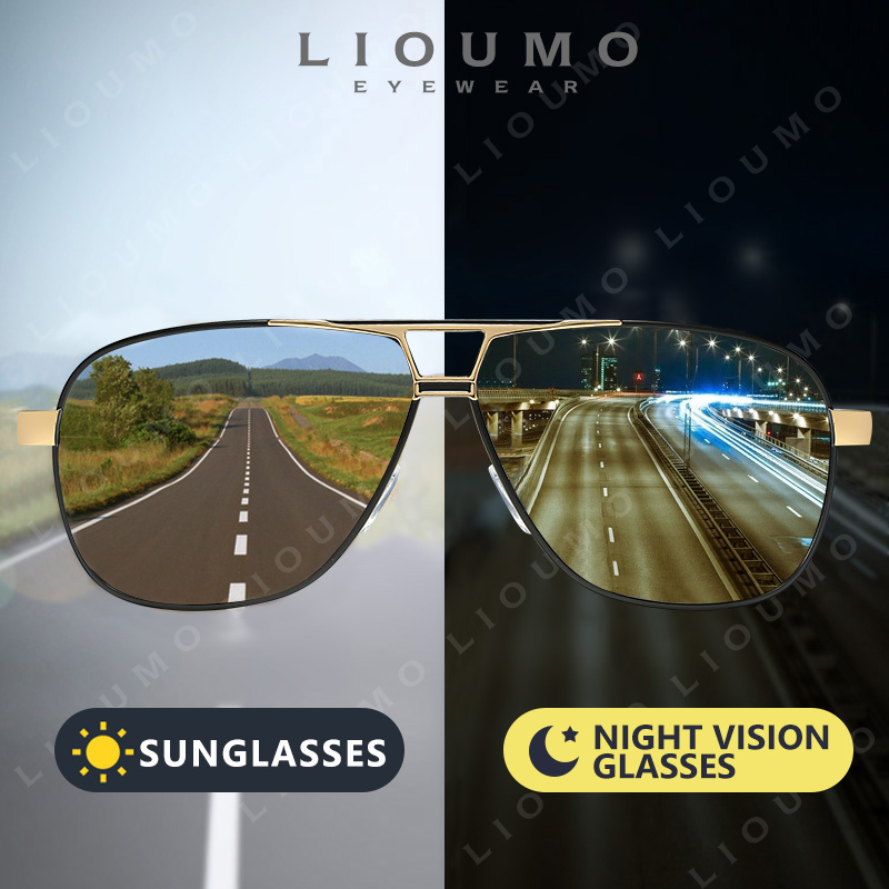 LIOUMO 항공 선글라스 남성용 편광 자외선 차단 변 - Sunglasses Aviator Polarized 리뷰 및 가격