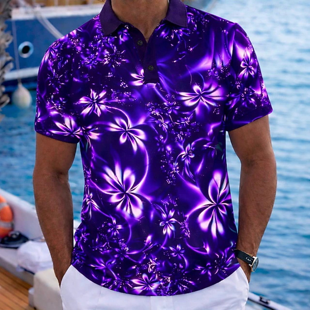 2026 여름 리조트 스타일 그린 네온 플로럴 남성용  - Resort Shirt Floral 리뷰 및 가격