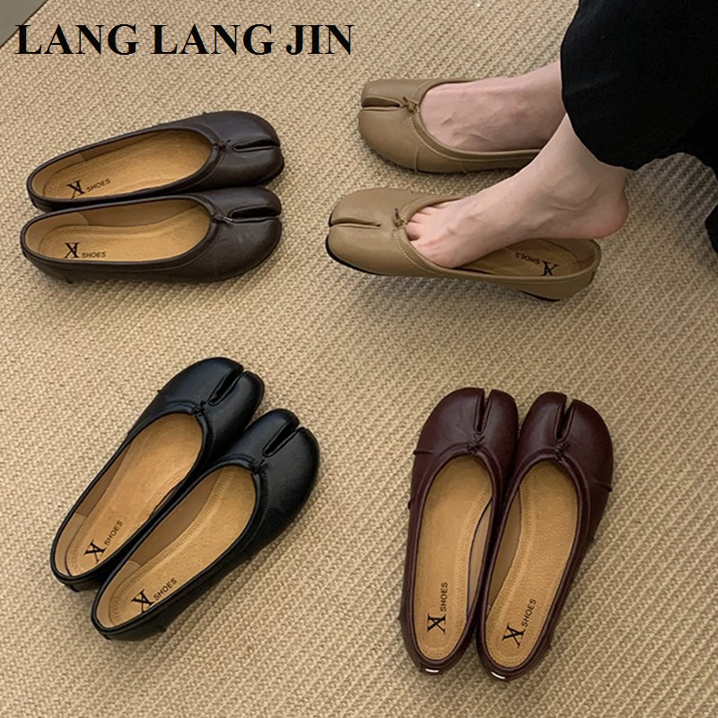 스프링 스플릿 토 여성 발레 플랫 패션 타비 슈즈 캐주 - Espadrille Slip On 리뷰 및 가격