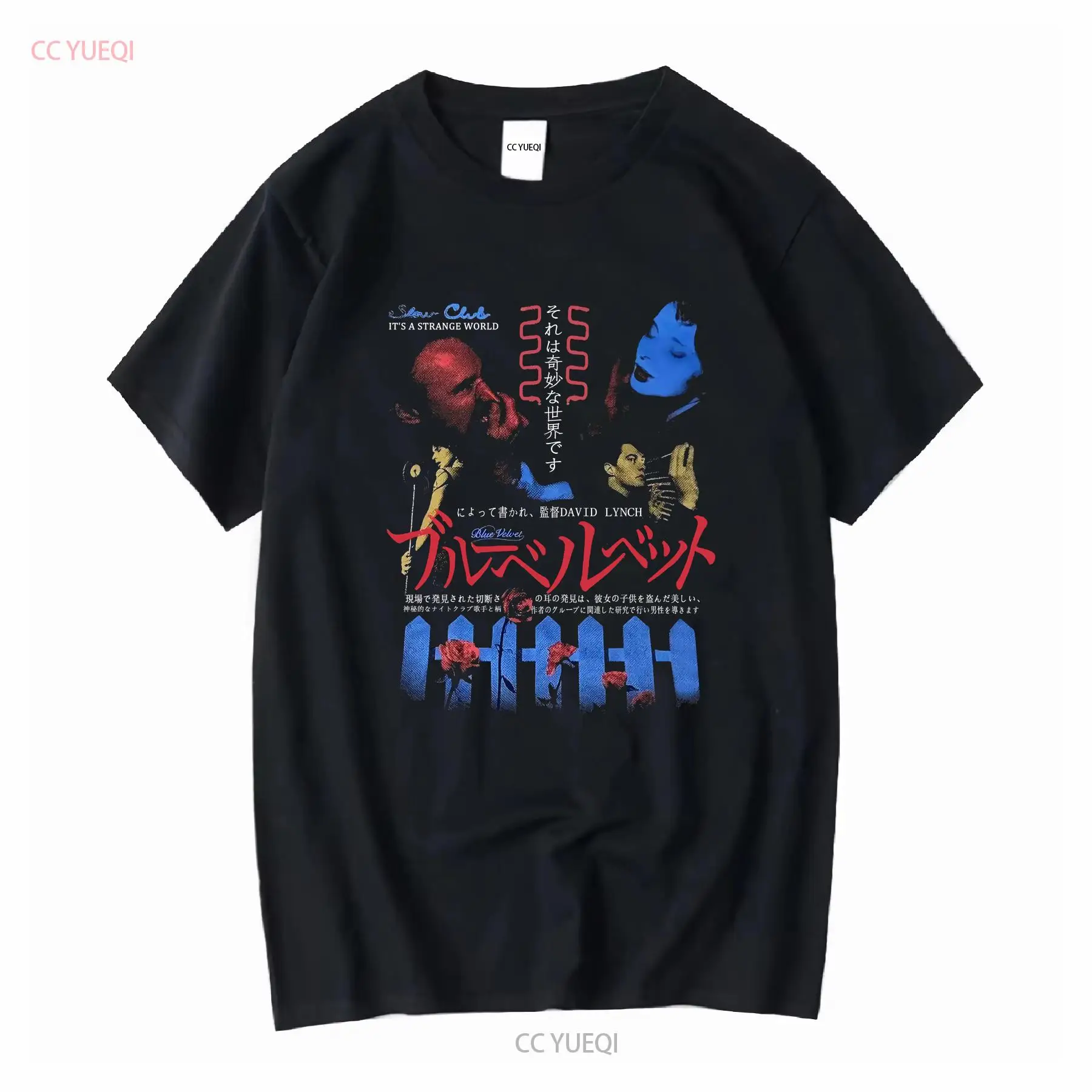 Blue Velvet Rucking Fotten Dav - Tee Graphic Print 리뷰 및 가격