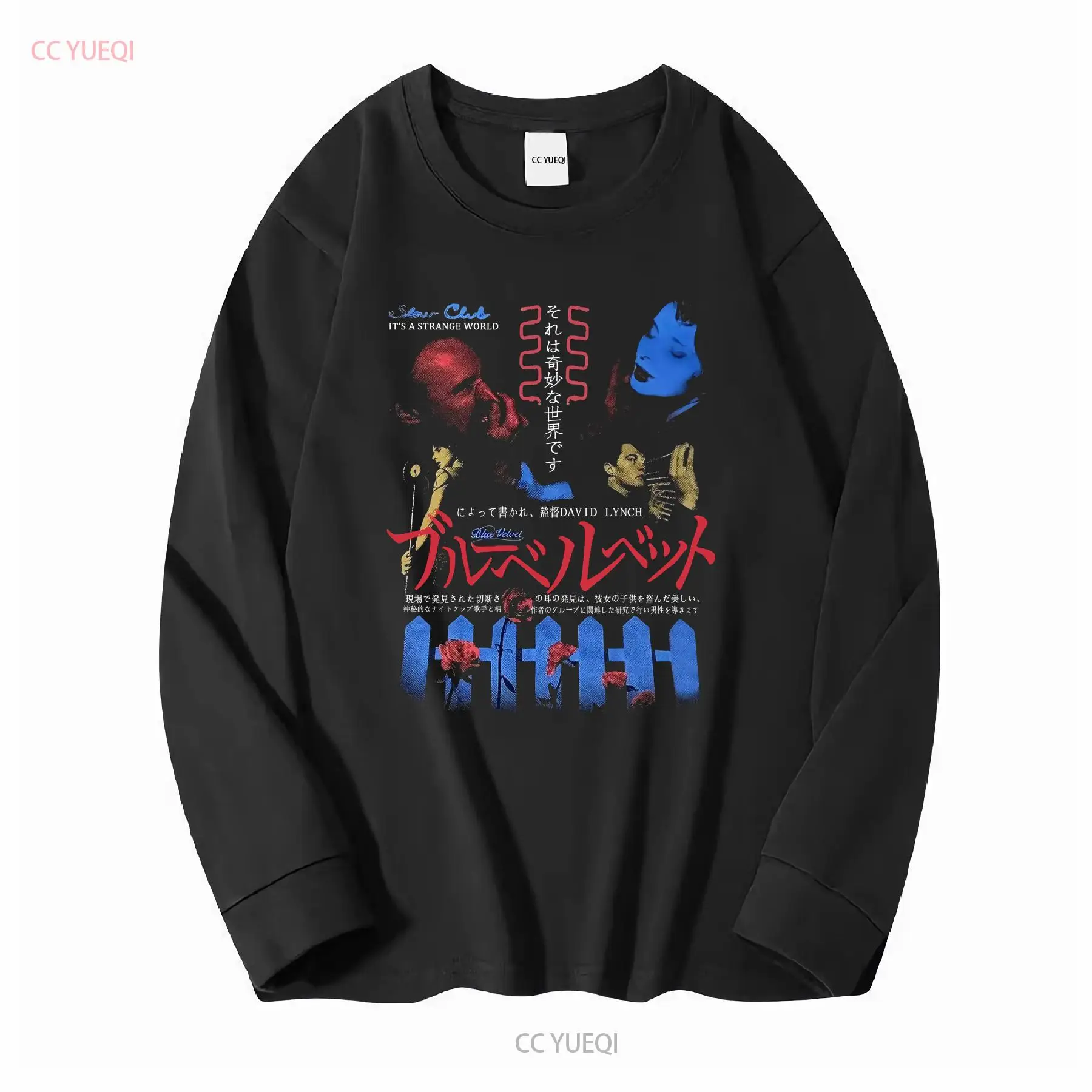 Blue Velvet Rucking Fotten Dav - Tee Graphic Print 리뷰 및 가격