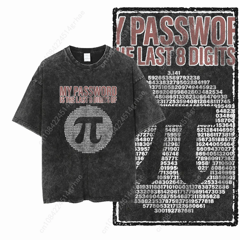 SC MATH THEME PAI 프린트 코튼 산성 워싱 - Tee Graphic Print 리뷰 및 가격