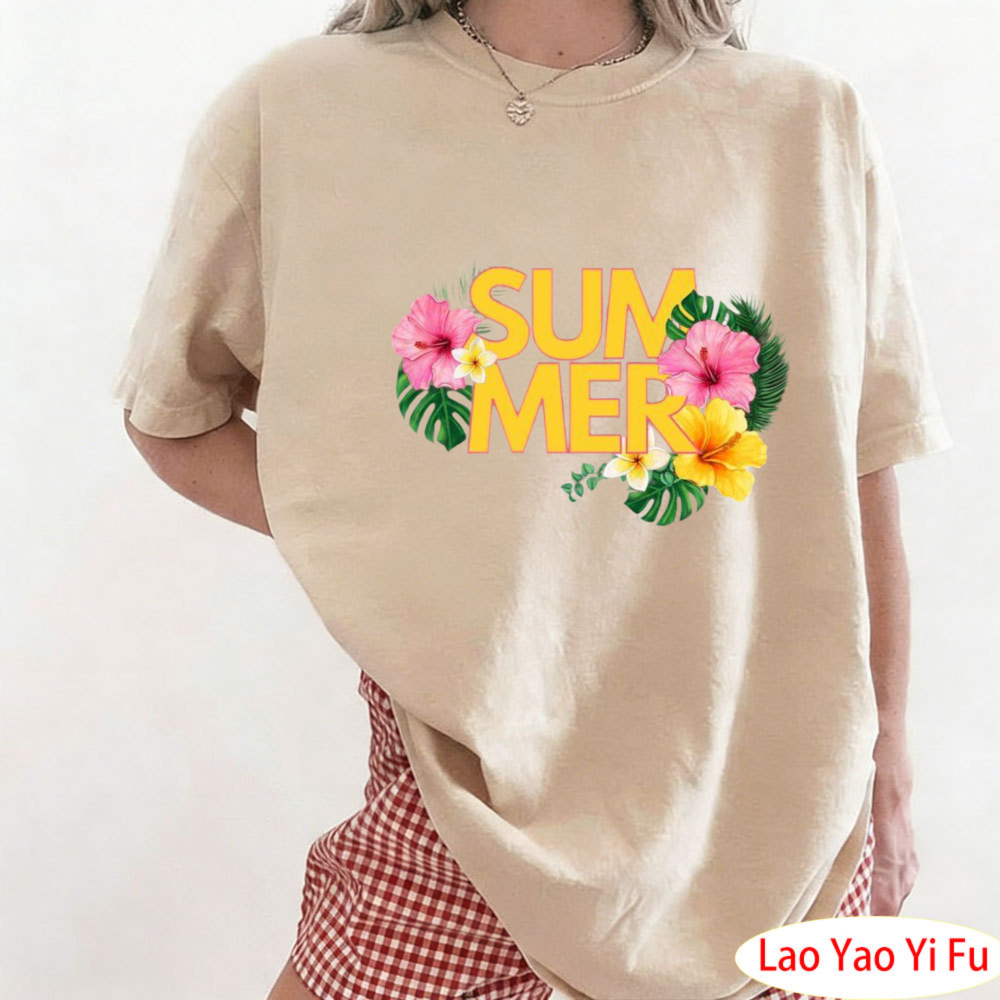 여름 열대 꽃무늬 티셔츠 화려한 꽃 프린트 티셔츠 여성 - Resort Shirt Floral 리뷰 및 가격