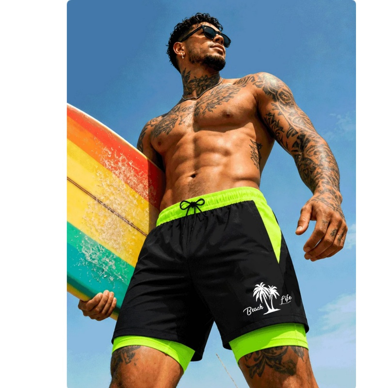 남성용 속건성 경량 비치 반바지(수영용 속옷 포함) 피 - Trunks Board Surf 리뷰 및 가격