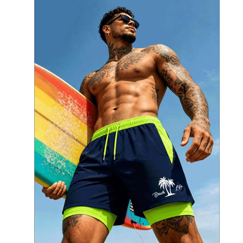 남성용 속건성 경량 비치 반바지(수영용 속옷 포함) 피 - Trunks Board Surf 리뷰 및 가격