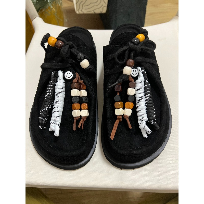 여성 남성 클로그 소가죽 스웨이드 슬립온 뮬 슬리퍼 여 - Flip Flop Leather Men 리뷰 및 가격