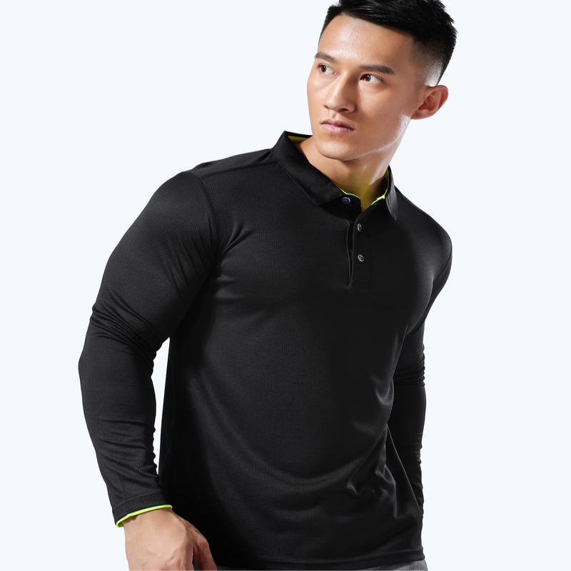 빠르게 마르는 통기성 스포츠 긴팔 티셔츠 셔츠 폴로 셔 - Polo Shirt Pique 리뷰 및 가격