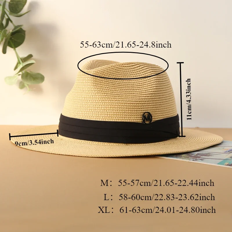 빅 사이즈 XL 63cm 여행용 파나마 재즈 밀짚모자  - Bucket Hat Straw 리뷰 및 가격