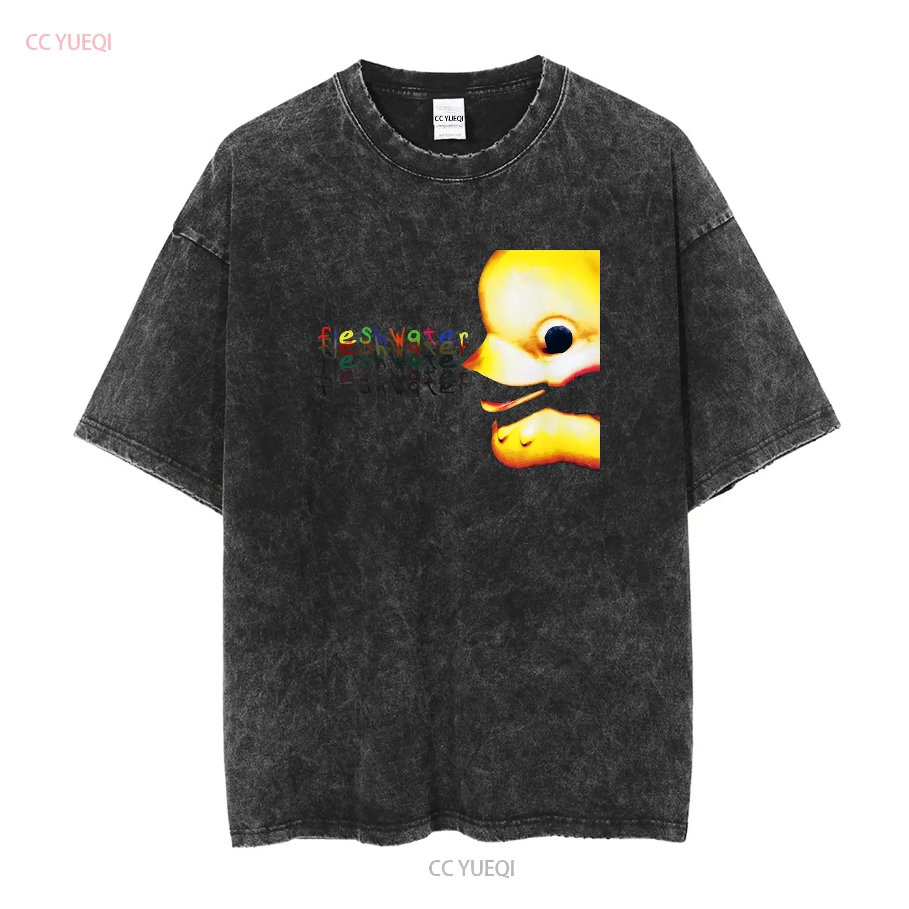 Fleshwater T 셔츠 긴 소매 또는 짧은 소매  - Tee Graphic Print 리뷰 및 가격