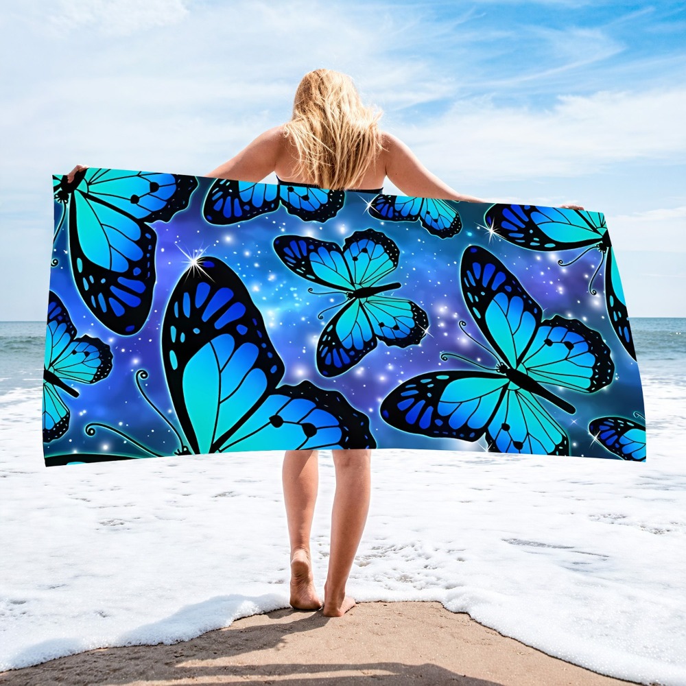 1PC 대형 비치 담요 마이크로 화이버 목욕 타올 피트 - Beach Towel Large 리뷰 및 가격