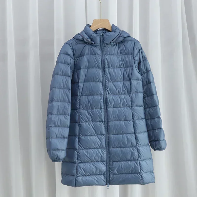 여성용 X-롱 퍼퍼 재킷, 한국 슬림핏, 초경량, 얇은 - Packable Hat Nylon 리뷰 및 가격