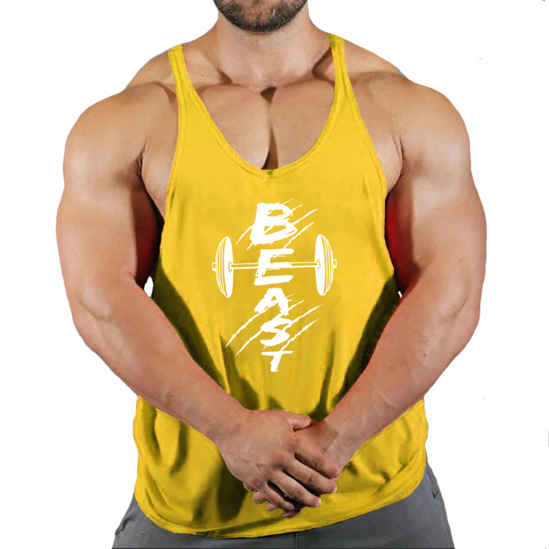 여름 브랜드 피트니스 탱크 탑 남성 보디 빌딩 2023 - Tank Top Muscle 리뷰 및 가격