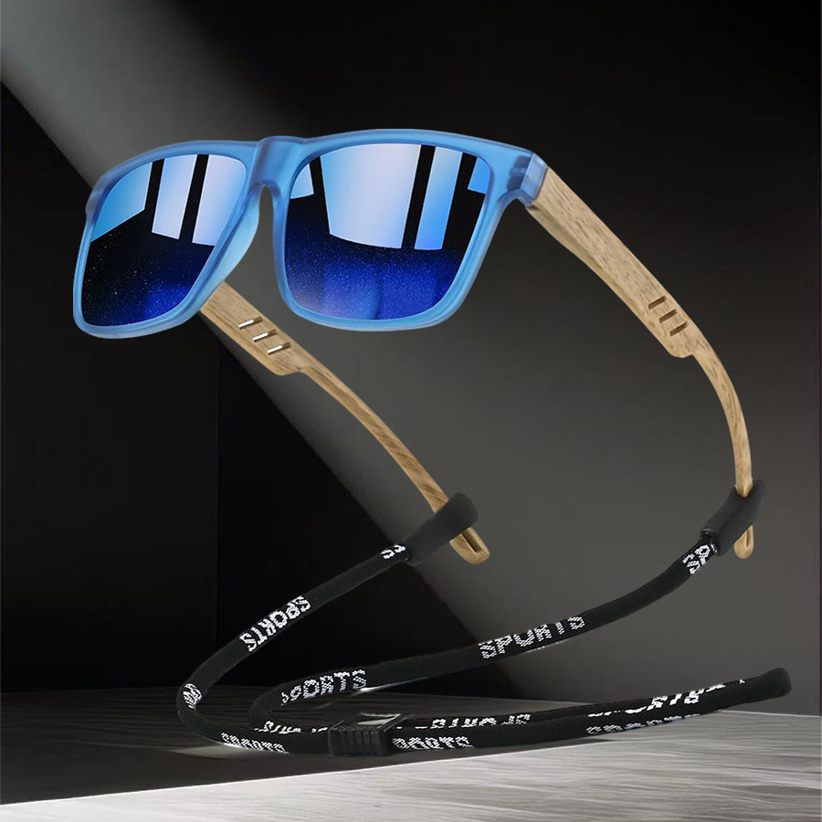 패션 스퀘어 선글라스 체인 디테일 남녀 운전 낚시용 컬 - Sunglass Retainer Cord 리뷰 및 가격