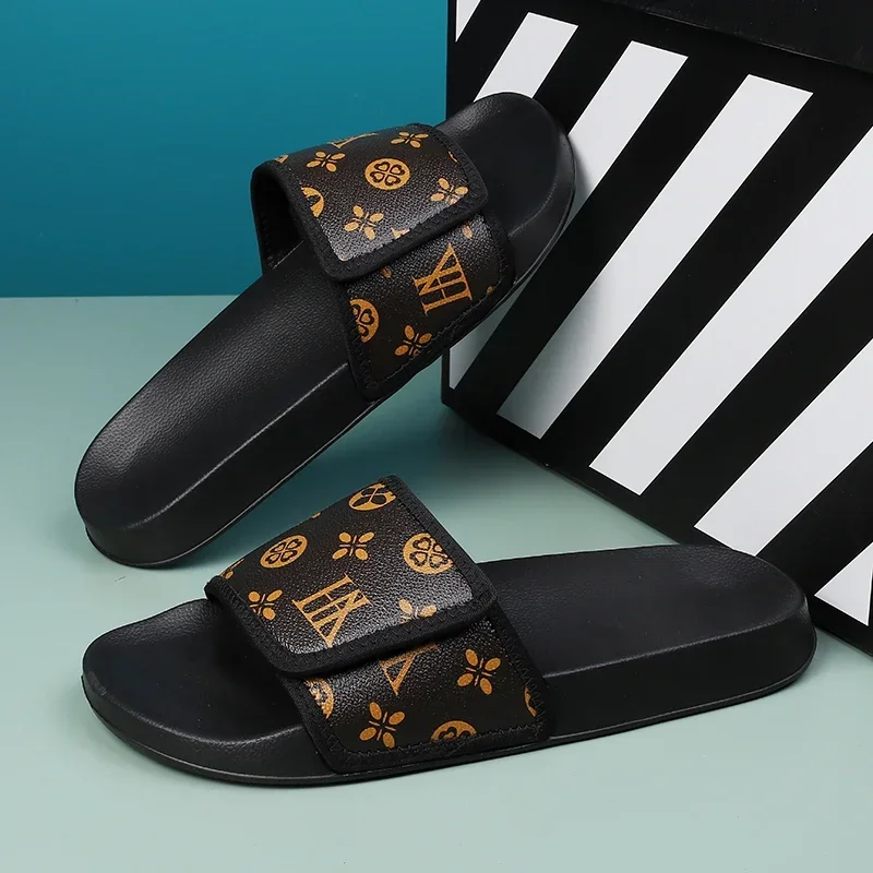 남성용 정품 가죽 샌들 편안한 남성 샌들 하우스 슬리퍼 - Flip Flop Leather Men 리뷰 및 가격